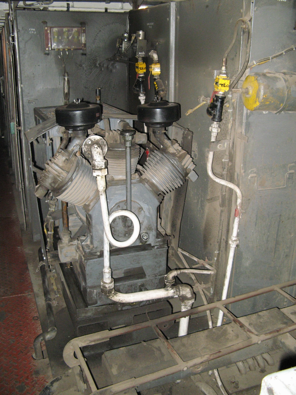 Main air compressor.