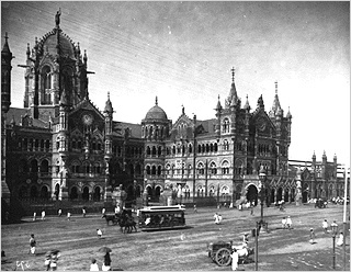 VT Station how it looked in 1894... rare photograph obtained from one friends.  Sunder.