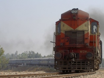 BGKT Baldie with Mumbai Jaipur Superfast