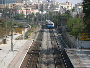 Tiny view of MMTS at NC stn