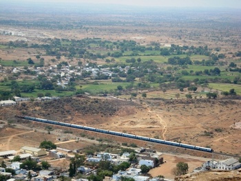 Full rake from Bhongir Hill