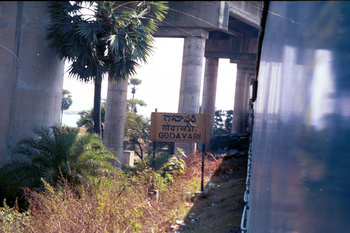 Bridges over Godavari River at Rajmundry