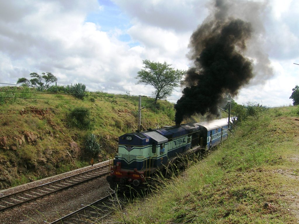 KJM wdm3A Smoking at Maralahalli