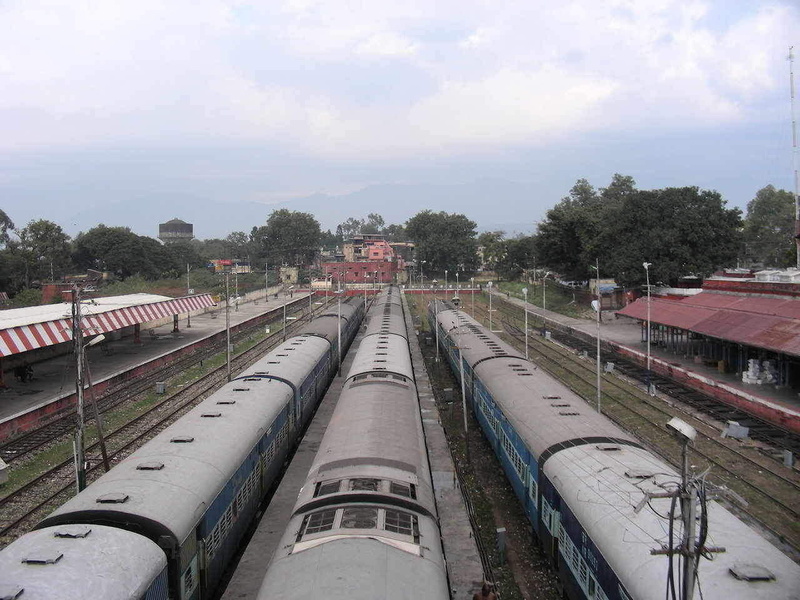 Dehradun Station: City dead end.