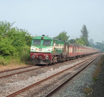 WDP 3A 15503 heading the Raj Paul Kuruvilla 7th Nov 07