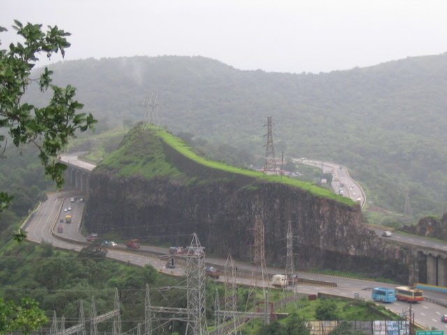 Remains of Reversing Station near Khandala