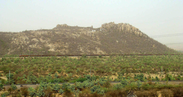 Through the landscape