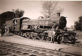 NWR 4-6-2 No-2685 XA Class Moghalpura Feb 1946