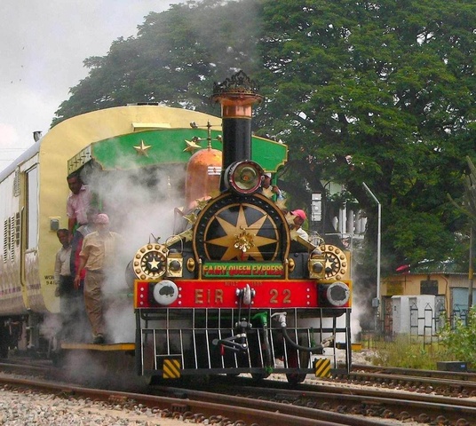 Fairy Queen on a heritage run in Mysore during Dasara (Krishna Kumar)