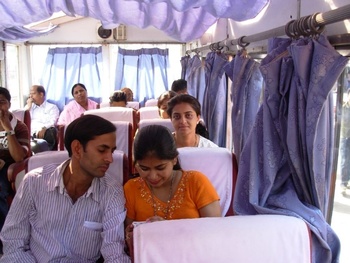 Inside the Rail Motor Car