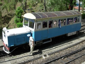 Barog Rly Stn Rail Motor Car