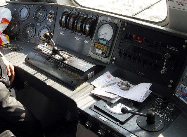 BHEL WAG7 Driver's Desk