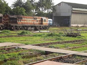 Gooty WDG # 14635 at Vasco Da Gama stn. (Dhirendra Maurya)