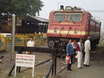 BRC WAP-4e # 22704 at Sawai Madhopur (Dhirendra Maurya)