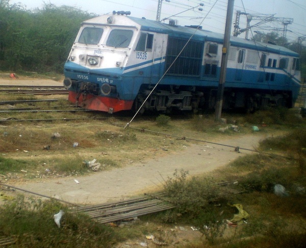 TKD 'Pushpak' WDP-3A # 15526 at TKD Yard