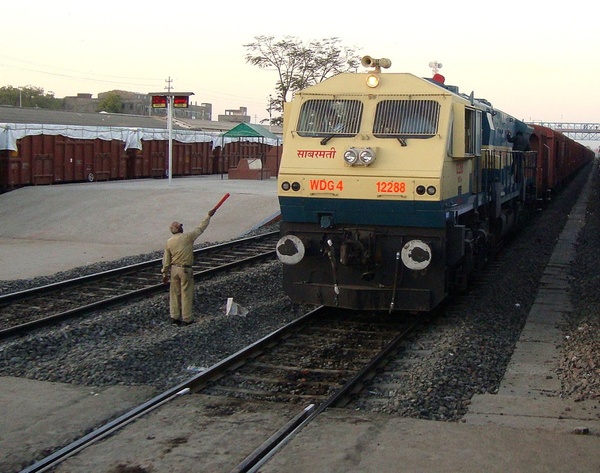 SBI WDG-4 # 12288 between AII & Marwar Jn.
