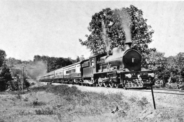 Bombay Calcutta Mail, Bengal Nagpore Railway, 1917 AD.