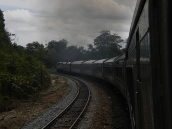 Ekspres Sinaran Pagi On numerous curves, negotiated by KTM YDM-4#6723