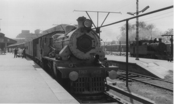 Delhi station and the surrounding areas from the late 1950s.