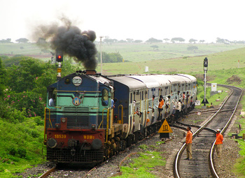 Forward, reverse and forward again...IRFCA documents a Scissors Crossing.