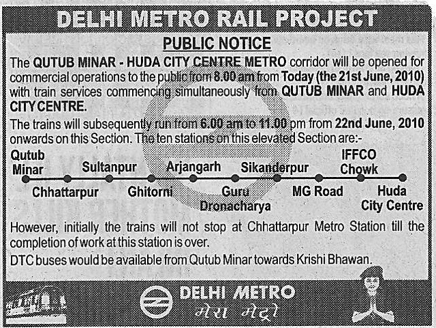 Metro map-2010