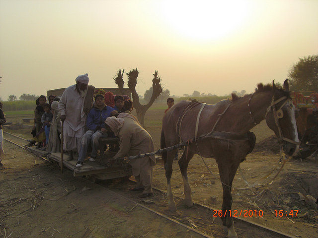 Horse tramway