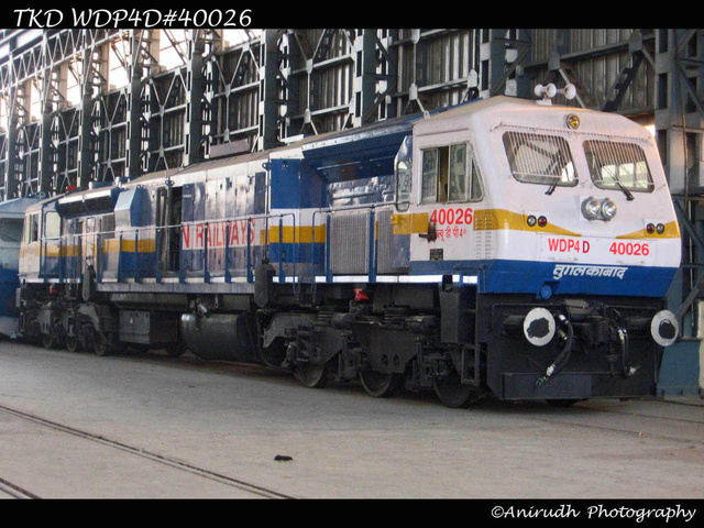 TKD WDP4D#40026 at TKD DLS. (Anirudh Jolly)