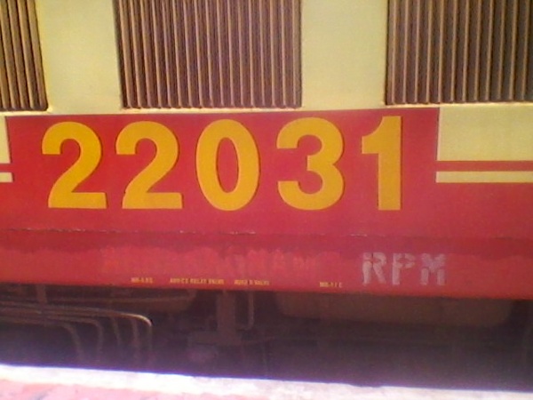 AJJ WAP-1 22031 as RPM WAP-1 22031