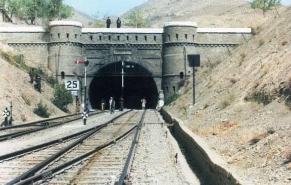 Khojak tunnel, Quetta side. Photo by Iqbal Samad Khan.