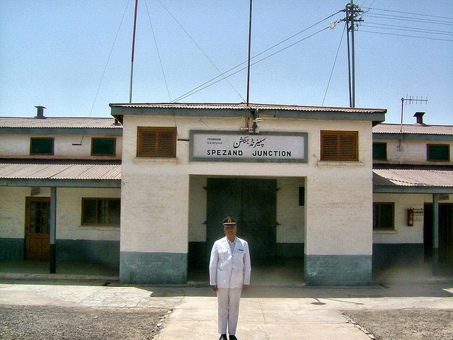 Station Master at Spezand Jn.