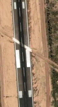Khyber railway crossing Peshawar airport runway