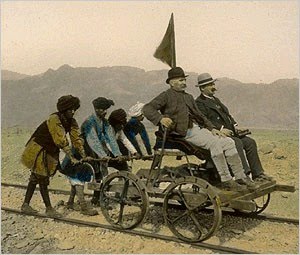 Track inspection, 1895