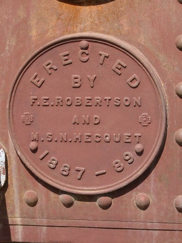 Plaque on Lansdowne bridge