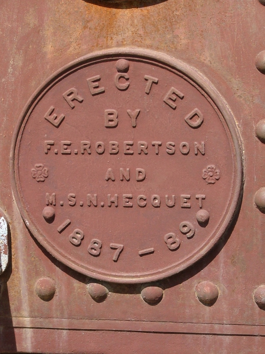 Plaque on Lansdowne bridge