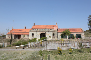 Exterior view of the Attock Khurd Railway Station