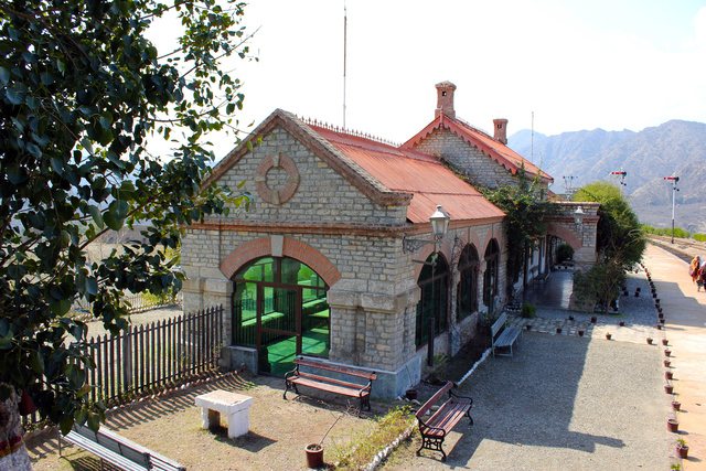 Station building and Passengers Waiting Hall at Attock Khurd