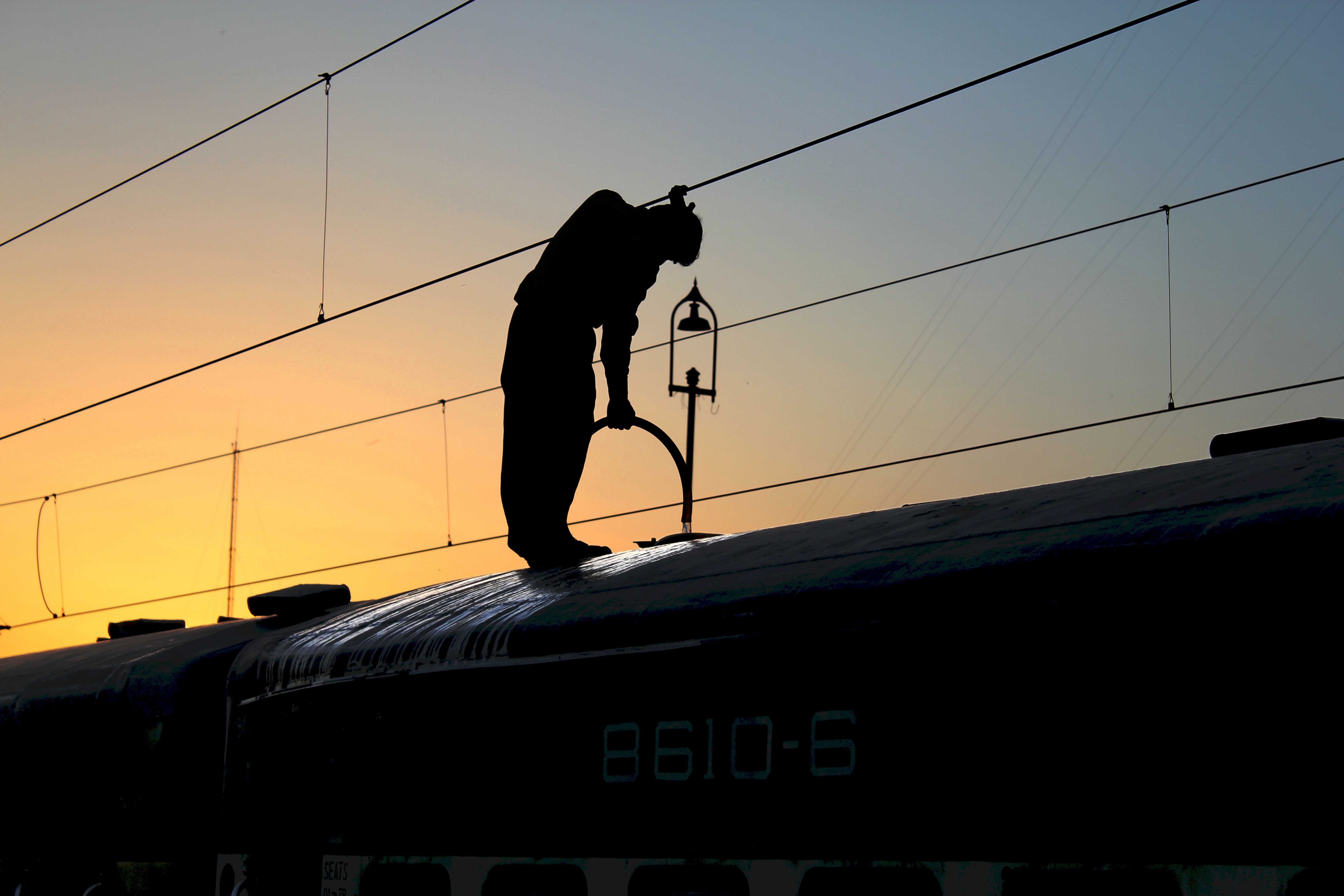 Watering in Railway Coaches at Khanewal