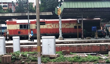 (For loco database)KJM WDM-3A at SBC (Sankalp)