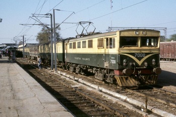 Khanewal - electric locomotive