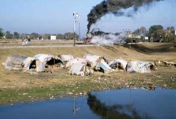 Lala Musa, a refugee camp