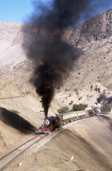 Before the lower reversing station