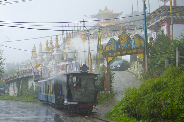 Steam Rain Monastry