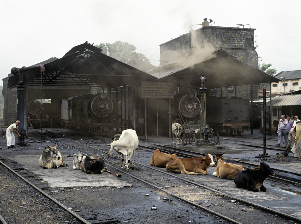 Mhow locomotive depot