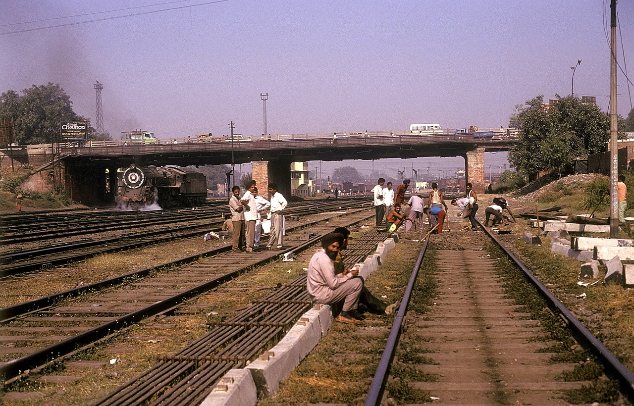 Track work at Ludhiana