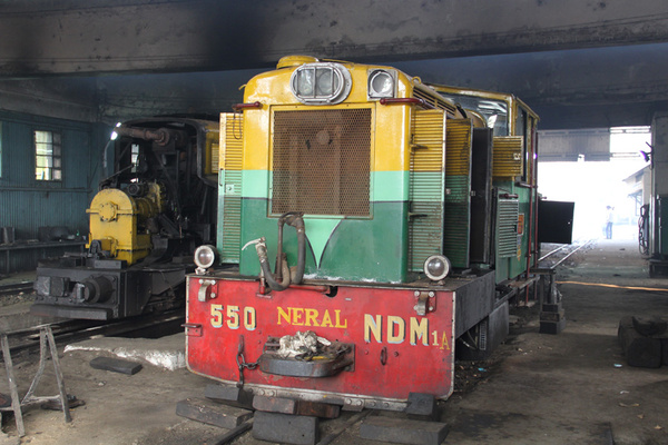 INDIA 550 (NDM-1A) Neral NG shed 01-02-13 v2r