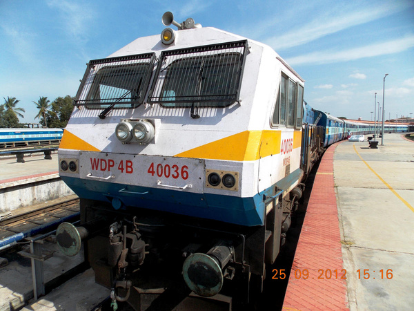 befor accident hampi exp wdp-4b 40036