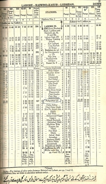 Lahore_Pakpattan_Lodhran_NWR_Nov1959