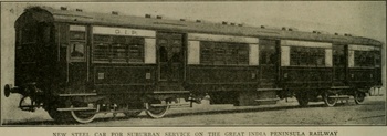 GIPR suburban car, 1900s