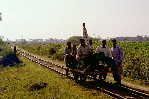 Naupada Jn. track inspection