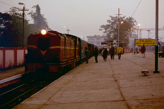 Ranchi Jn., ZDM-4A 224 awaits departure